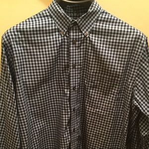 Kenneth Cole Reaction Blue and Black  Non Iron